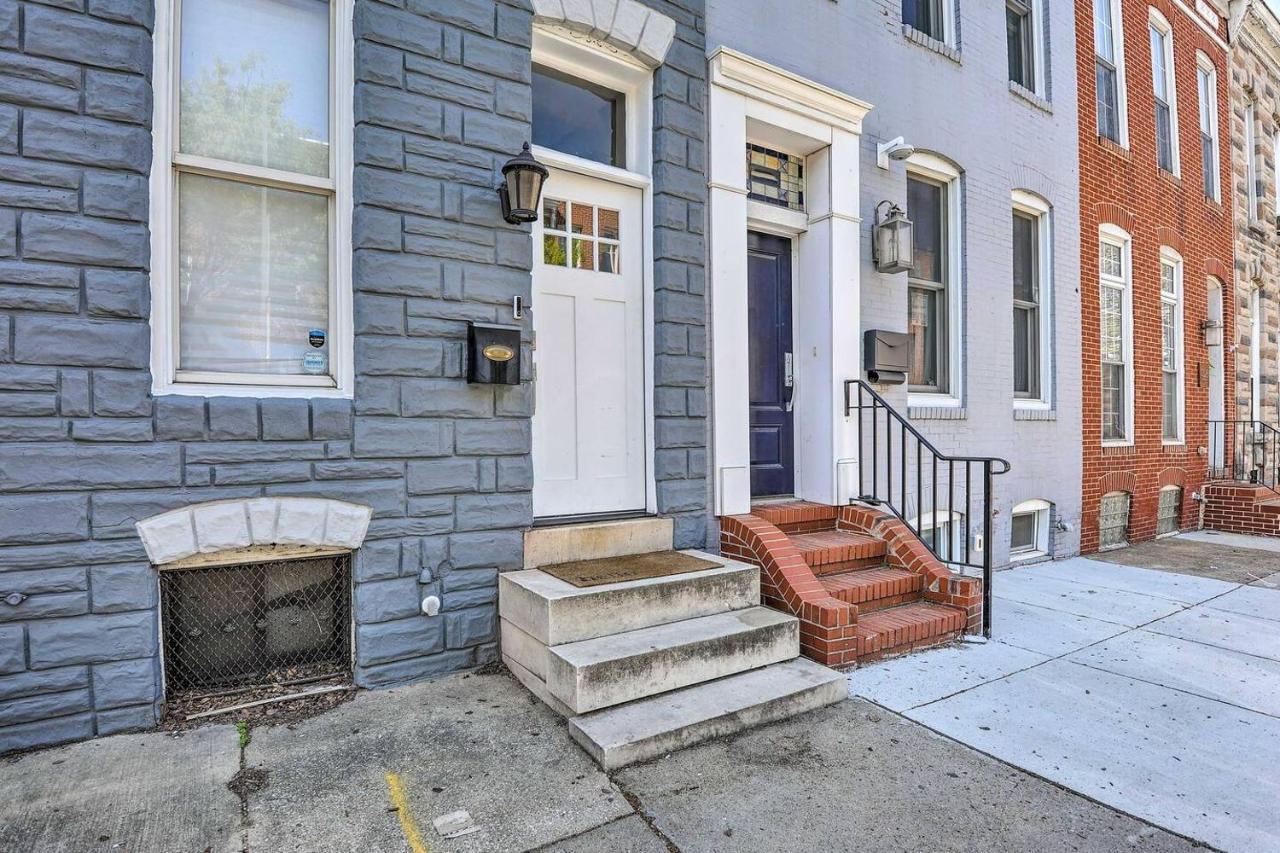 Baltimore Abode, Walk To Cross Street Market! Buitenkant foto