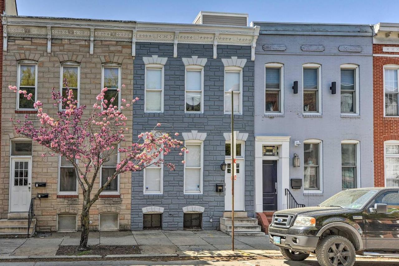 Baltimore Abode, Walk To Cross Street Market! Buitenkant foto
