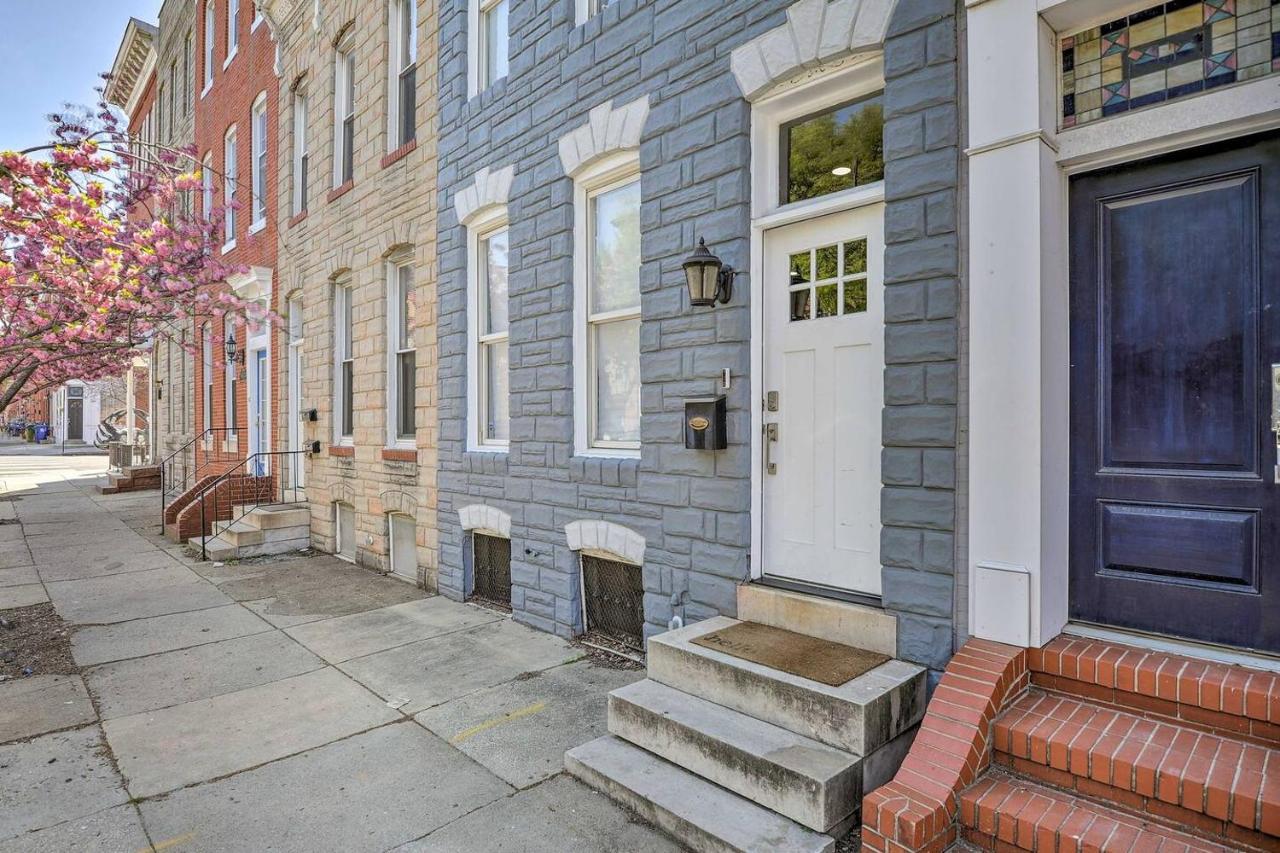 Baltimore Abode, Walk To Cross Street Market! Buitenkant foto
