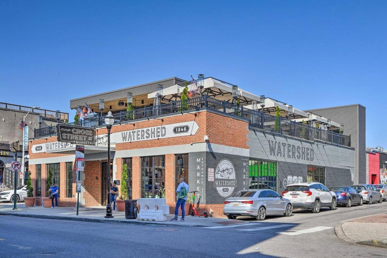 Baltimore Abode, Walk To Cross Street Market! Buitenkant foto